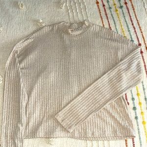 Long sleeve thin sweater turtle neck